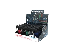 Eagle Torch 2 Flame Mini Angle Torch Colored Torch Lighters 20ct Display Box PT150AD
